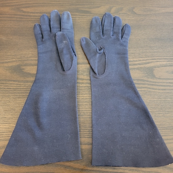 MCM 50S Women's Black Midlength Gloves - Picture 2 of 5